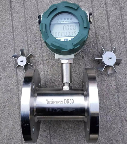 法蘭式液體渦輪流量計(jì)產(chǎn)品圖
