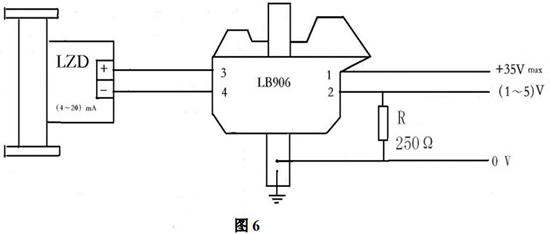 防腐型金屬管浮子流量計(jì)本安防爆接線圖